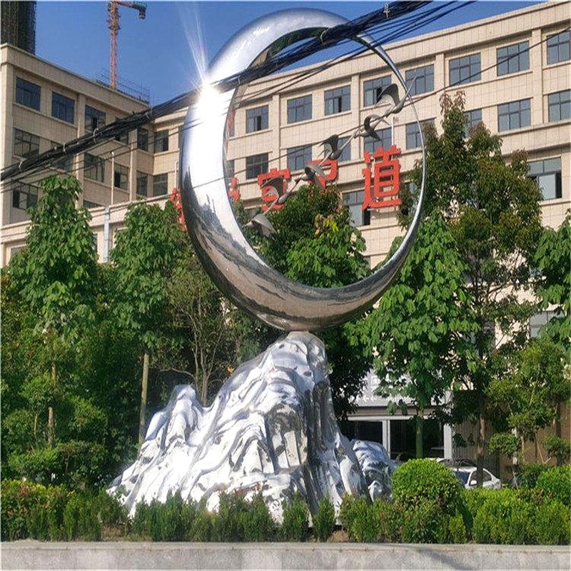 不锈钢校园雕塑