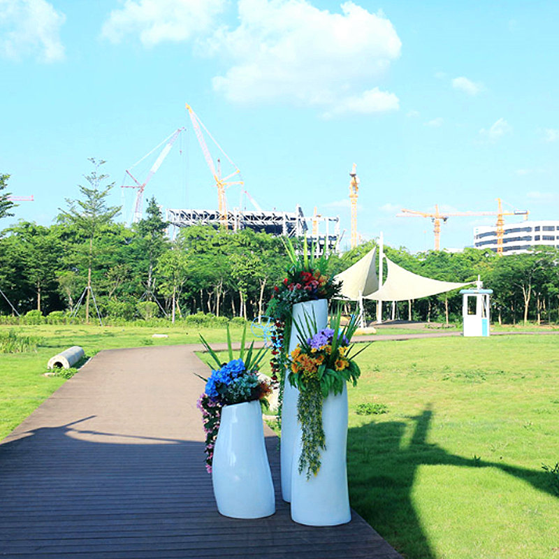 玻璃钢树池座椅玻璃钢公园广场商用休息异形坐凳园林景观大型树池
