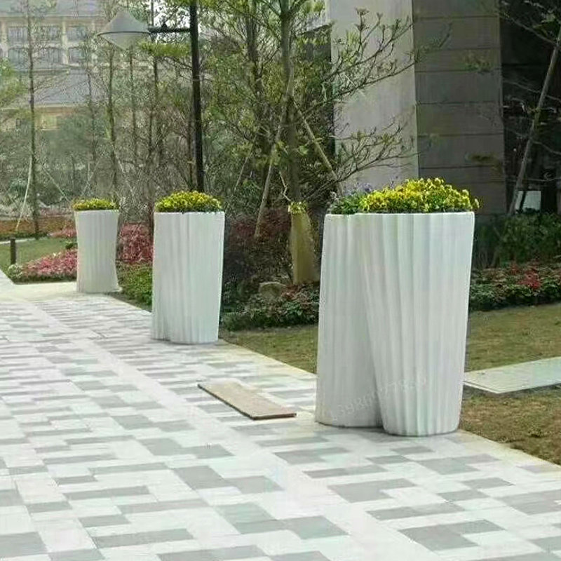 玻璃钢花箱花池