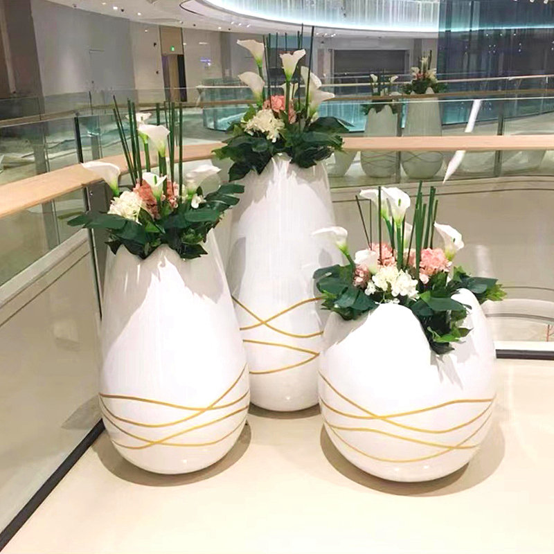 玻璃钢花箱花池